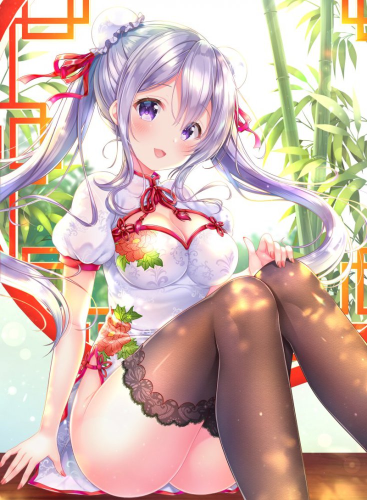 【二次】チャイナ服・チャイナドレスを着た女の子の画像　その６
